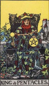A Tarot Thanksgiving With The Court Cards (and recipes!) King of Pentacles