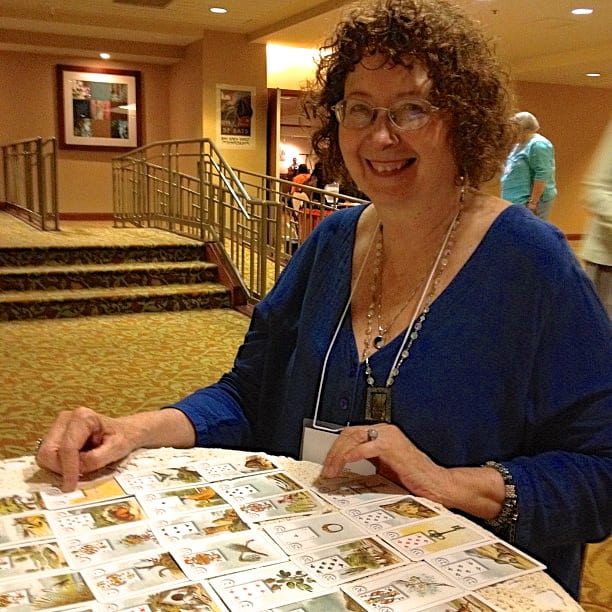 Mary Greer reading Lenormand cards