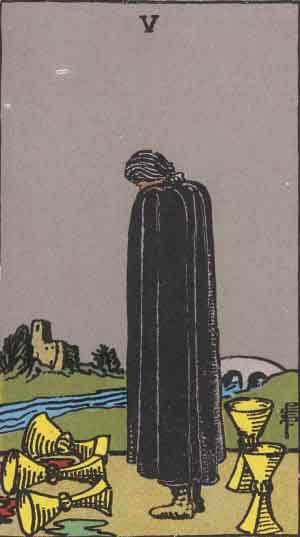 Tarot Card by Card – Five of Cups