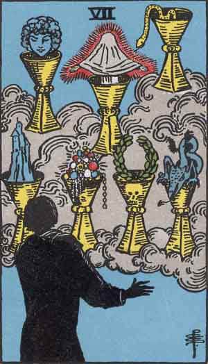 Tarot Card by Card – Seven of Cups