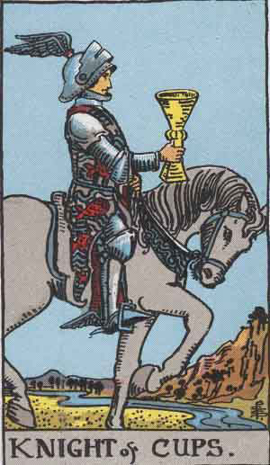 Tarot Card by Card: Knight of Cups - Tarot Card Meanings