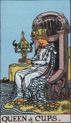 Tarot Card by Card: Queen of Cups - Tarot Card Meanings