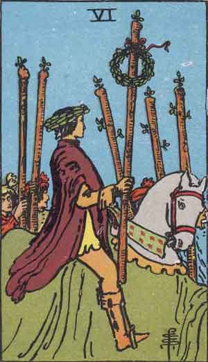 Tarot Card by Card: Six of Wands - Tarot Card Meanings