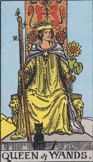 Tarot Card by Card: Queen of Wands - Tarot Card Meanings