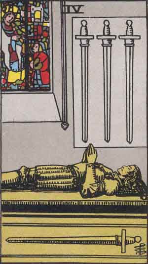 Four of Swords - Tarot Card Meanings