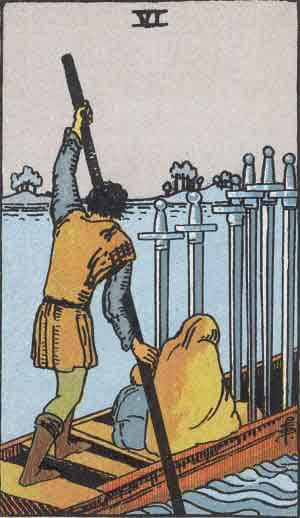 Tarot Card by Card – Six of Swords