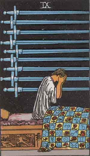 Nine of Swords - Tarot Card Meanings