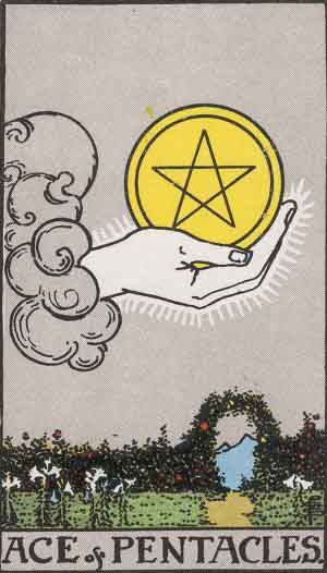 Tarot Card by Card – Ace of Pentacles