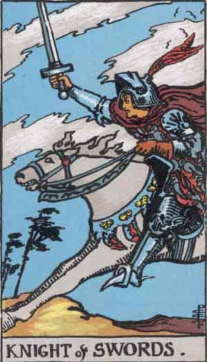 Tarot Card by Card – Knight of Swords