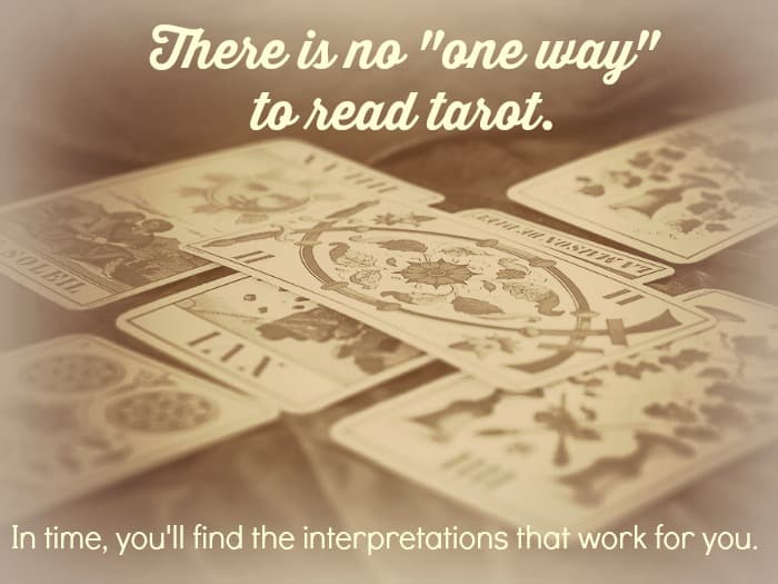 Tarot is in the Eye of the Beholder