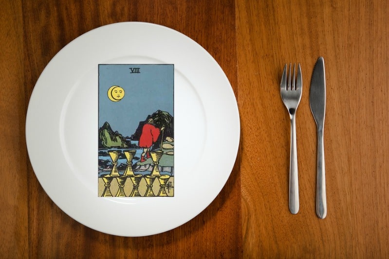 tarot by the mouthful eight of cups