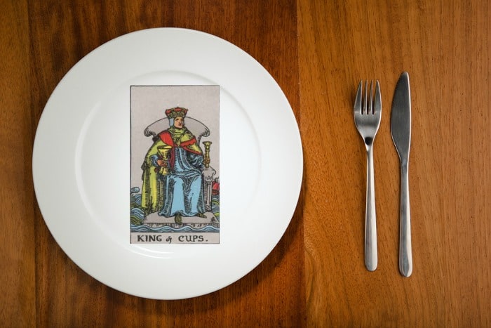 tarot by the mouthful king of cups