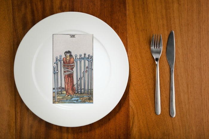 Tarot by the Mouthful - Eight of Swords