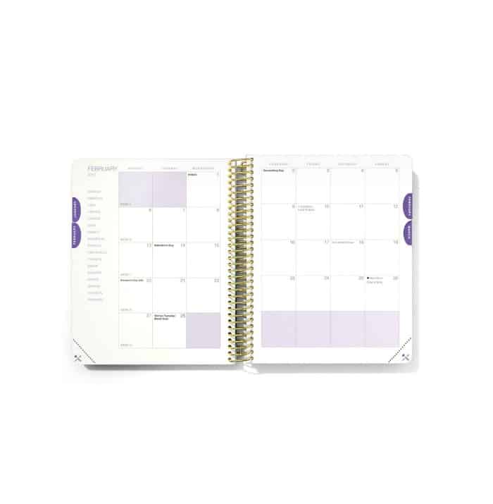 Desire Map Planner inside calendar 2017