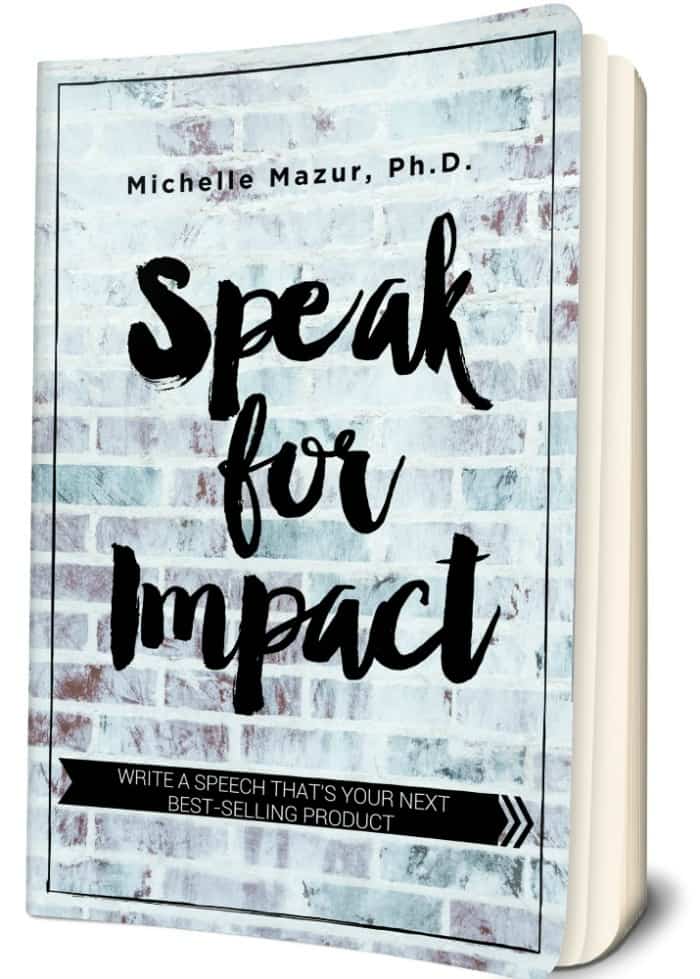 Public speaking with impact: Speak for Impact with Dr. Michelle Mazur