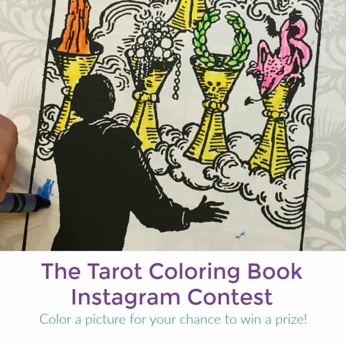 The Tarot Coloring Book Instagram Contest