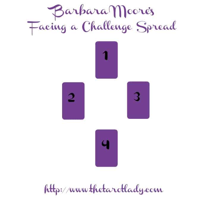 Tarot Spread Test Drive - Barbara Moore's Facing a Challenge Spread