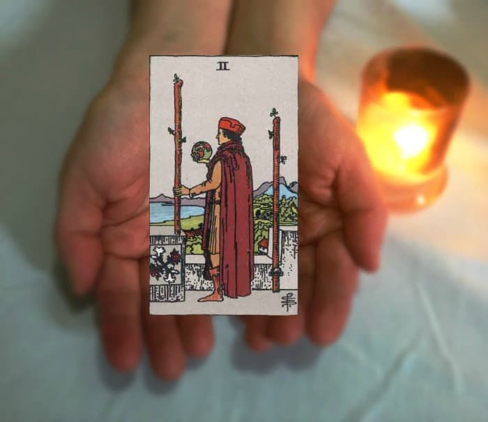 Tarot Advice - Guidance in Every Card: Two of Wands