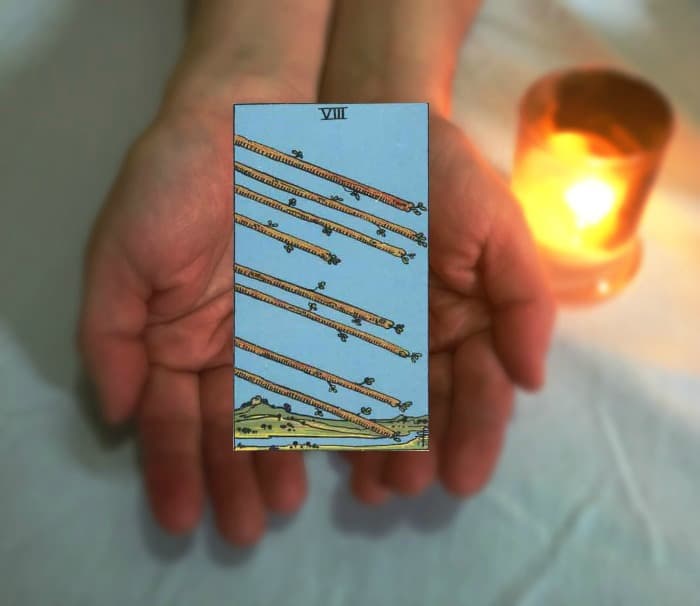 Tarot Advice - Guidance in Every Card: Eight of Wands