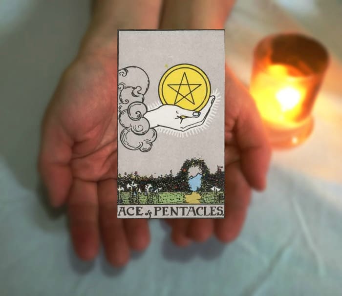 Tarot Advice - Guidance in Every Card: Ace of Pentacles