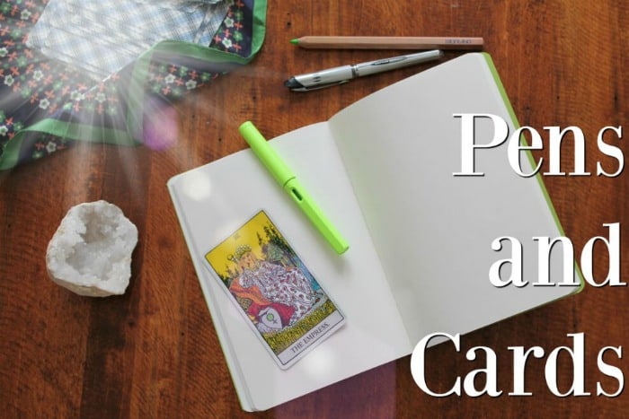 Pens and Cards: A Tarot Inspired Writing Workshop with Sarah Selecky and Theresa Reed