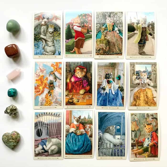 Full Moon in Libra 2018 - and Tarot Readings for Each Zodiac Sign with Baroque Bohemian Cats' Tarot