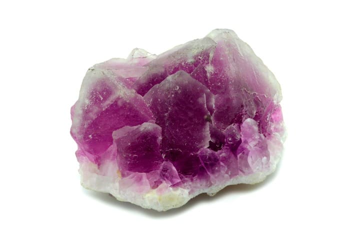 Four crystal experts talk about tarot and crystals. Pink flourite. 