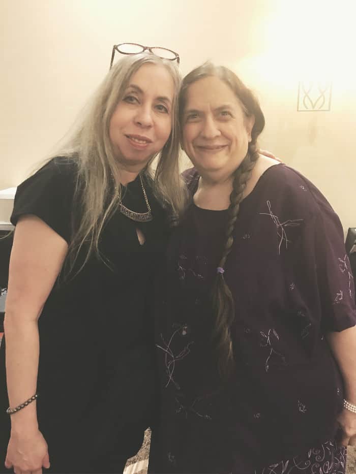 The Hit List - Readers Studio 2018. Theresa Reed with Ruth Ann Amberstone. 