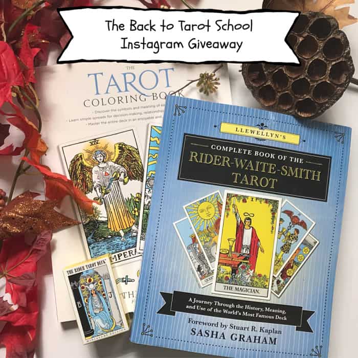 The Back to Tarot School Instagram Giveaway!