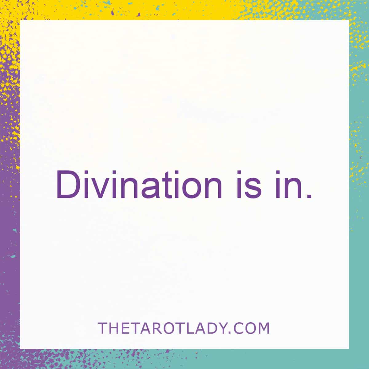 The Hit List - Divination is IN
