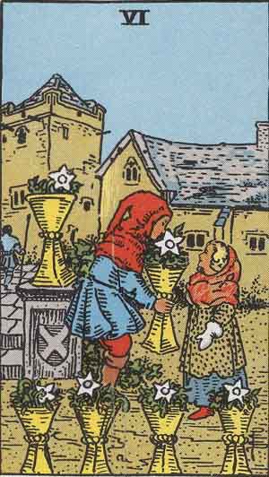 Tarot Card by Card: Six of Cups - Tarot Card Meanings