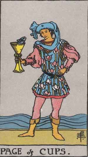Tarot Card by Card: Page of Cups - Tarot Card Meanings
