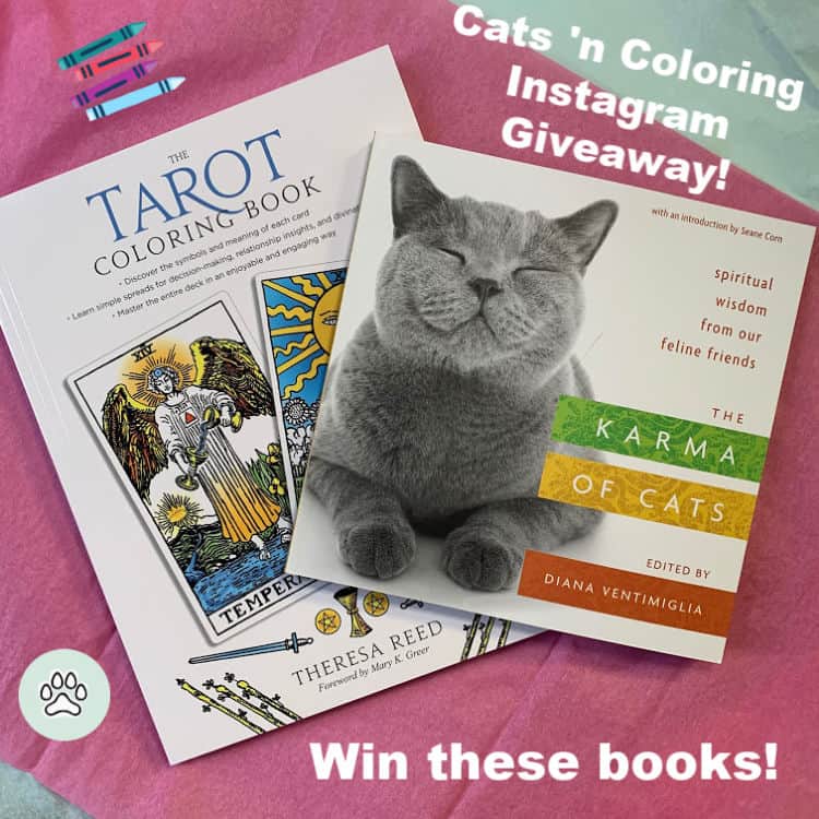 The Cats 'n Coloring Instagram Giveaway!