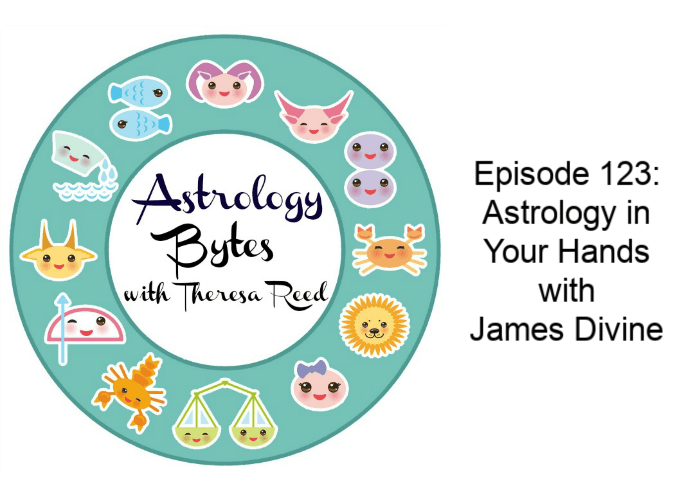 Astrology Bytes Episode 123 - Astrology in Your Hands with James Divine