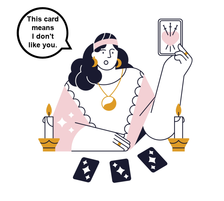 What if you don’t like your tarot client?
